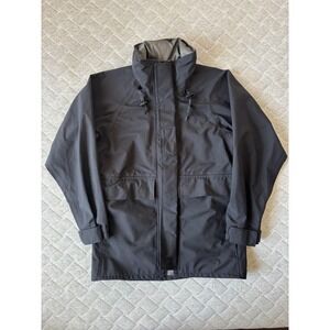 Aurora Industries Parka Jacket Mens XS X-Short Black Cold Weather Hooded Army